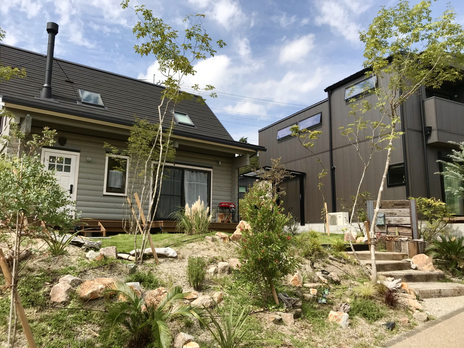 大阪 箕面市 ラフスタイル エクステリア ガーデン