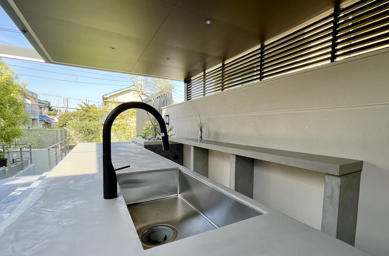 芦屋 ガーデンキッチン デザイン