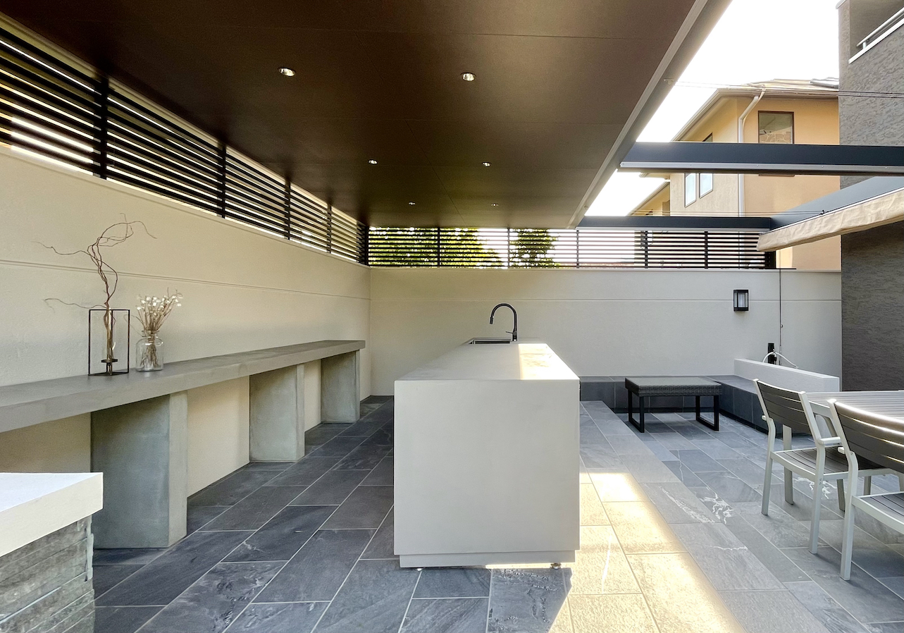 芦屋 ガーデンキッチン デザイン